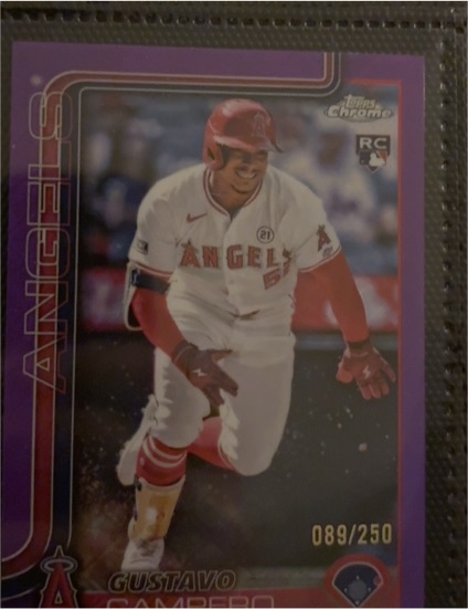 2025 Topps Chrome #63 Gustavo Campero — front