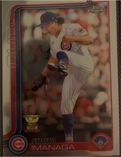 2025 Topps Chrome #149 Shota Imanaga — front