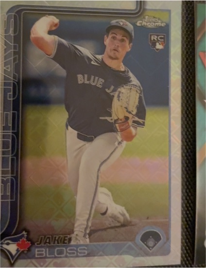 2025 Topps Chrome #188 Jake Bloss — front
