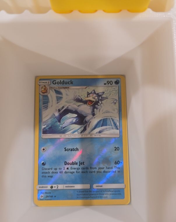 2017 Pokemon Sun & Moon #29 Golduck — front