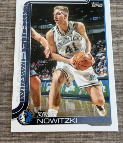 2025-26 Topps Basketball #252 Dirk Nowitzki — front