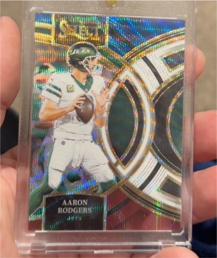 2023 Panini Select Premier Level #121 Aaron Rodgers — front