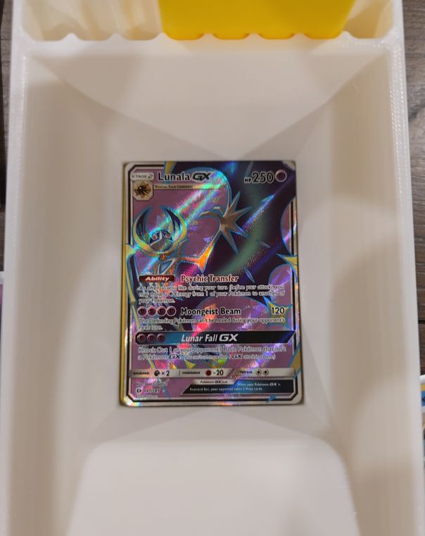 2017 Pokémon Sun & Moon #66 Lunala GX — front