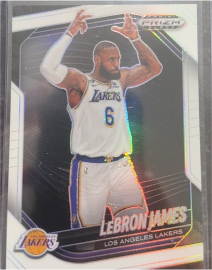 2024-25 Panini Prizm #52 LeBron James — front