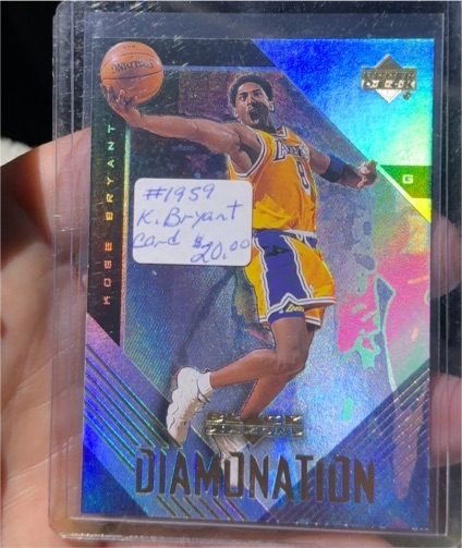 2000 Upper Deck Black Diamond Diamonation #1959 Kobe Bryant — front