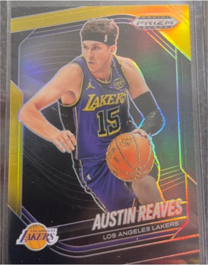 2024-25 Panini Prizm Black #21 Austin Reaves — front