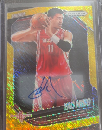 2017-18 Panini Prizm #11 Yao Ming — front