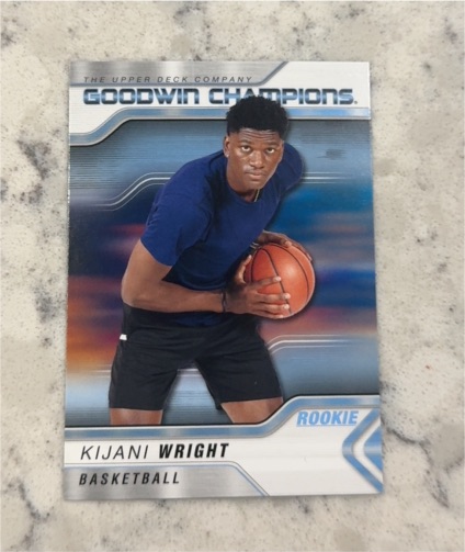 2023 Upper Deck Goodwin Champions #17 Kijani Wright — front