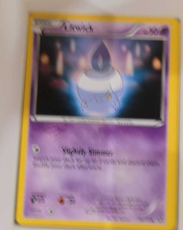 2016 Pokémon XY Steam Siege #48 Litwick — front