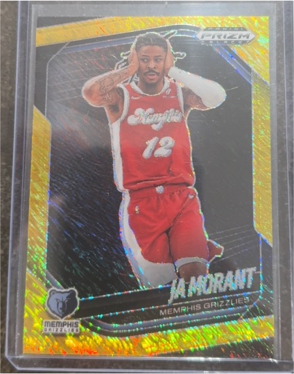 2024-25 Panini Prizm Black #9 Ja Morant — front