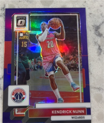 2022-23 Panini Donruss Optic #123 Kendrick Nunn — front