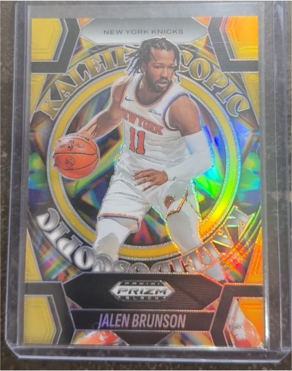 2024-25 Panini Prizm Black #13 Jalen Brunson — front