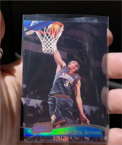 1997-98 Topps Stadium Club #126 Allen Iverson — front