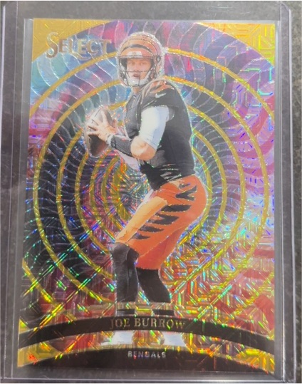 2024 Panini Select #? Joe Burrow Color Wheel — front