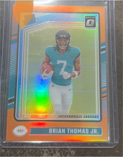 2024 Panini Donruss Optic #214 Brian Thomas Jr. — front