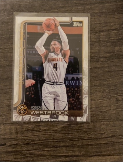 2025-26 Topps #104 Russell Westbrook Denver Nuggets — front