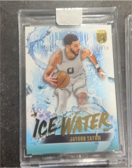 2024 Topps 3 #IW-10 Jayson Tatum Ice Water — front