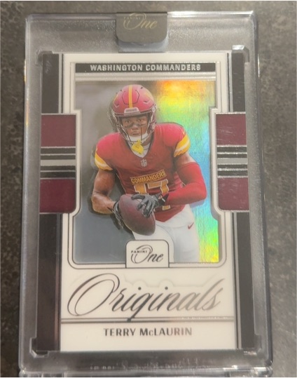 2024 Panini One Originals Terry McLaurin — front