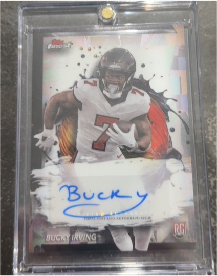 2024 Topps Finest Rookie Finest Autographs #RFA-M Bucky Irving — front