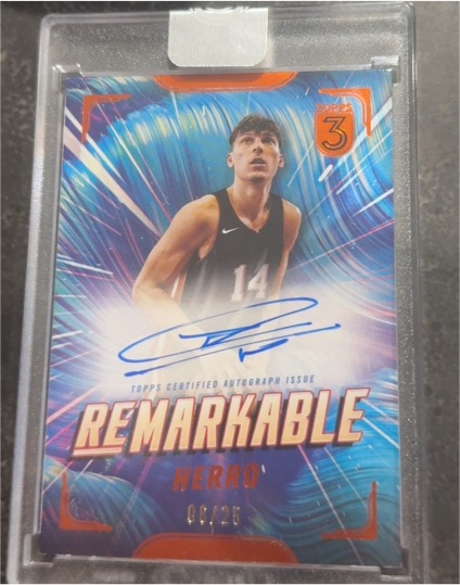 2023-24 Topps 3 Remarkable #RM-TH Tyler Herro — front