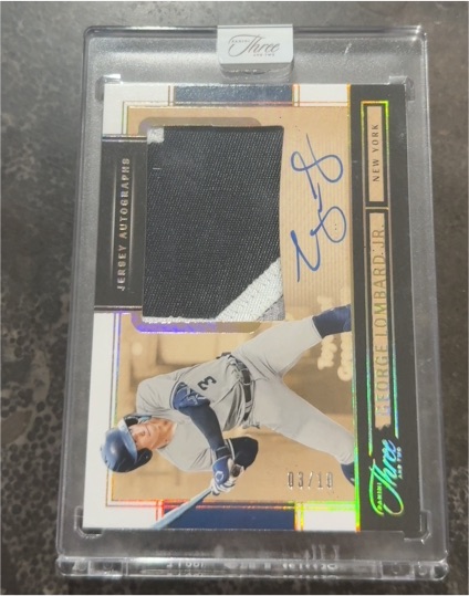 2025 Panini Three and Two #JR-BB Bubba Chandler — front