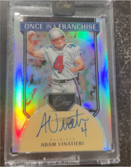 2024 Panini One #331 Adam Vinatieri Once in a Franchise — front