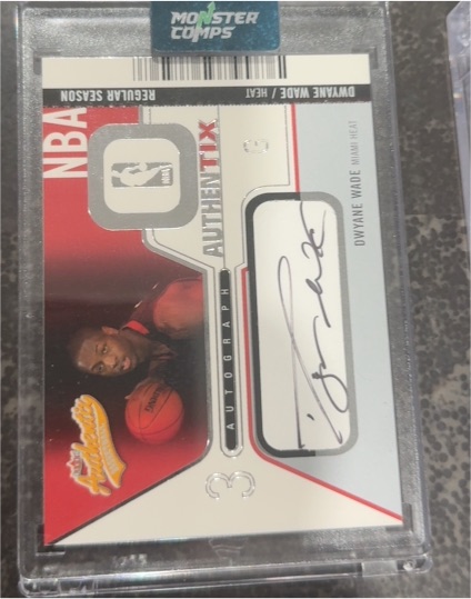 2003 Fleer Authentix #6 Dwyane Wade — front