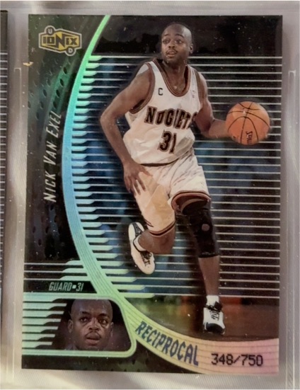 1998-99 Upper Deck Ionix Reciprocal #R20 Nick Van Exel — front