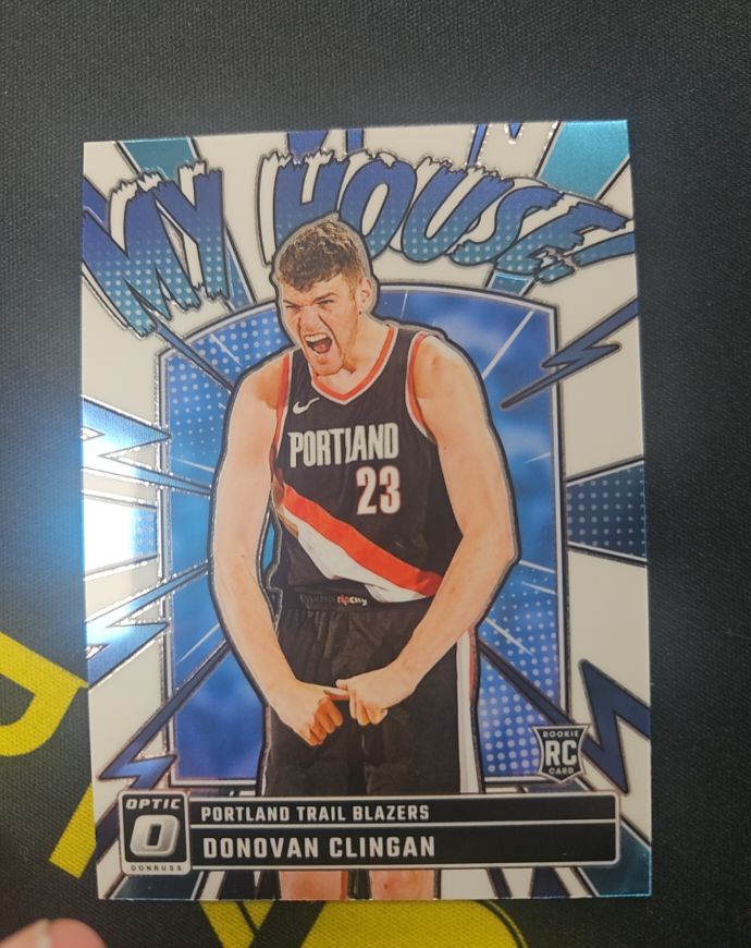 2024-25 Panini Donruss Optic #1 Donovan Clingan My House — front