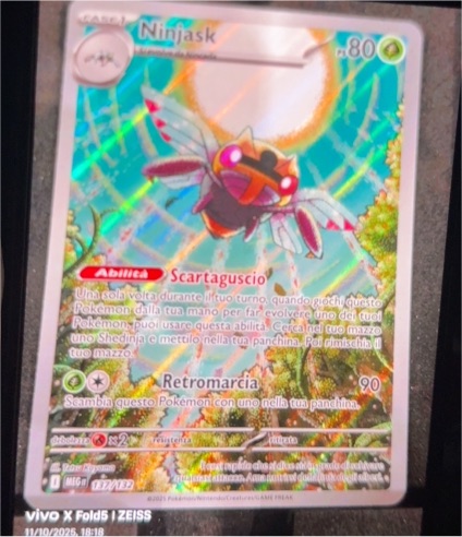 2023 Pokémon ME01: Mega Evolution #137 Ninjask Illustration Rare — front