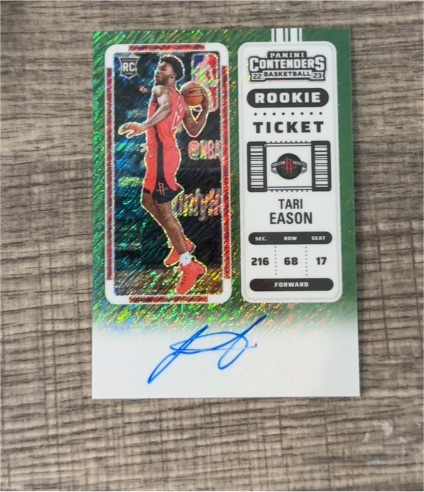 2022-23 Panini Contenders Rookie Ticket #RC Tari Eason — front
