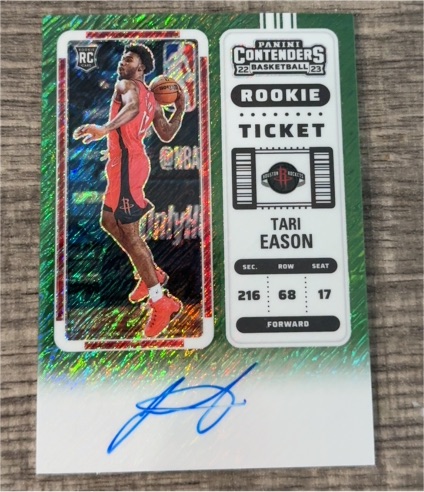2022-23 Panini Contenders #Rookie Ticket Tari Eason — front