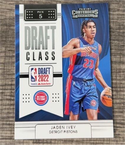 2022-23 Panini Contenders Draft Class #9 Jaden Ivey — front