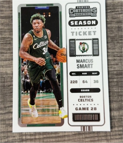 2022-23 Panini Contenders Season Ticket #3 Marcus Smart — front