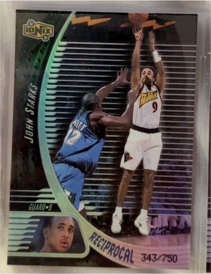 1998-99 Upper Deck Ionix #56 John Starks — front
