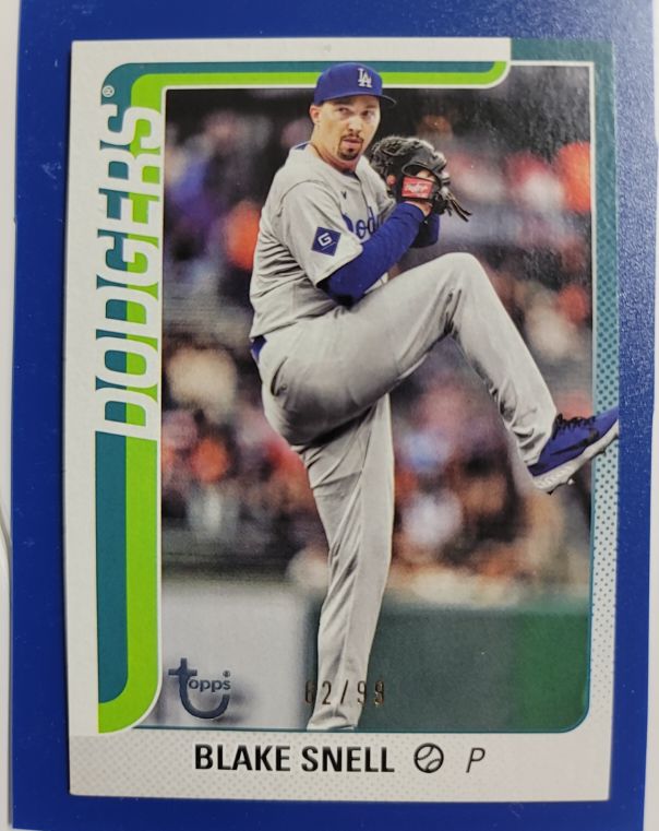 2025 Topps #676 Blake Snell — front