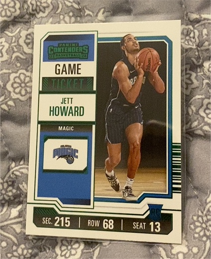 2023-24 Panini Contenders #53 Jett Howard — front