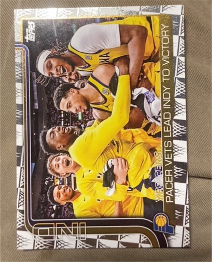 2025-26 Topps #280 Yes'Cers: Pacer Vets Lead Indy To Victory — front