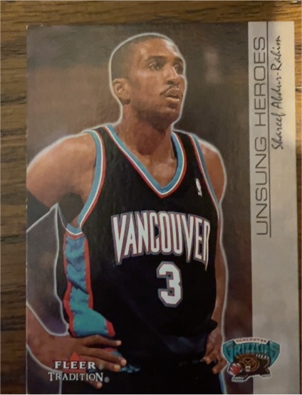 2000-01 Fleer Tradition #3 Shareef Abdur-Rahim — front