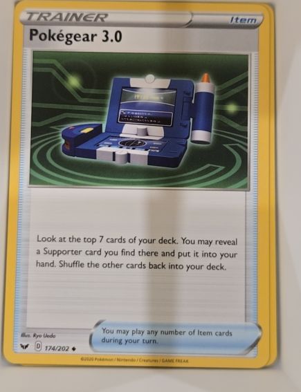 2020 Pokémon Sword & Shield #174 Pokégear 3.0 — front