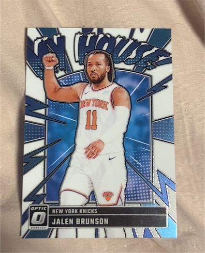 2024-25 Panini Donruss Optic #12 Jalen Brunson My House — front