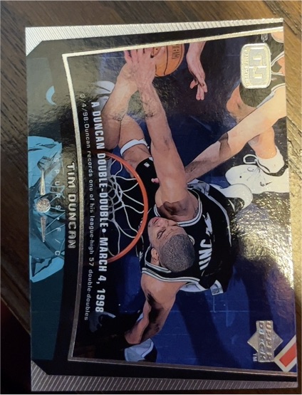 1998-99 Upper Deck #135 Tim Duncan — front