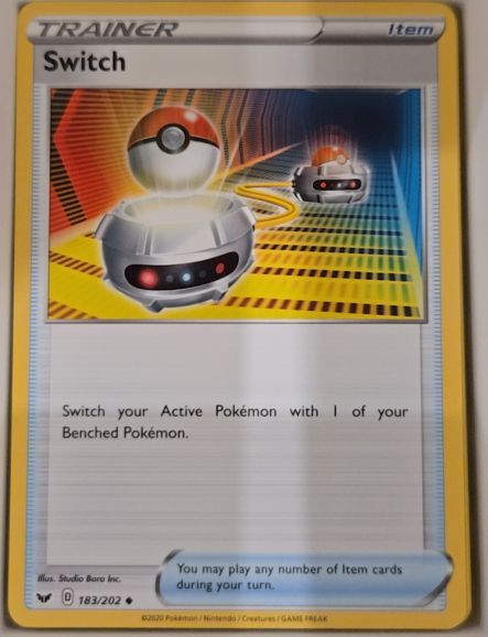 2023 Pokémon Sword & Shield #183 Switch — front