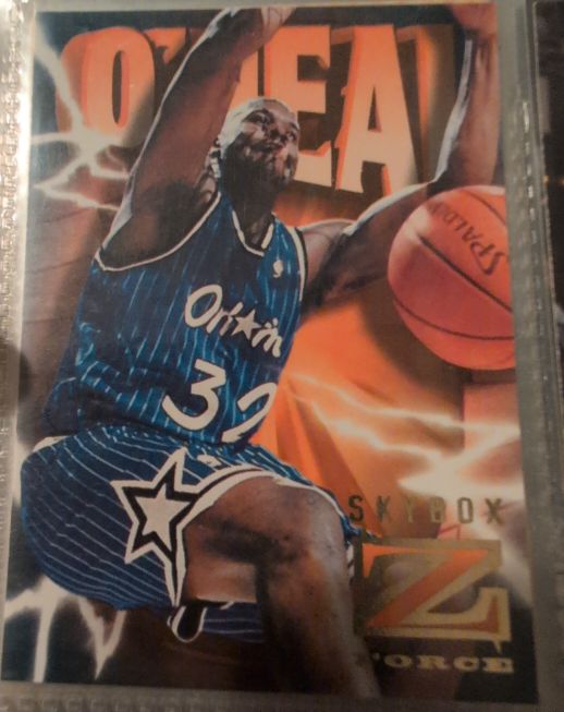1996-97 Skybox Z-Force #64 Shaquille O'Neal — front