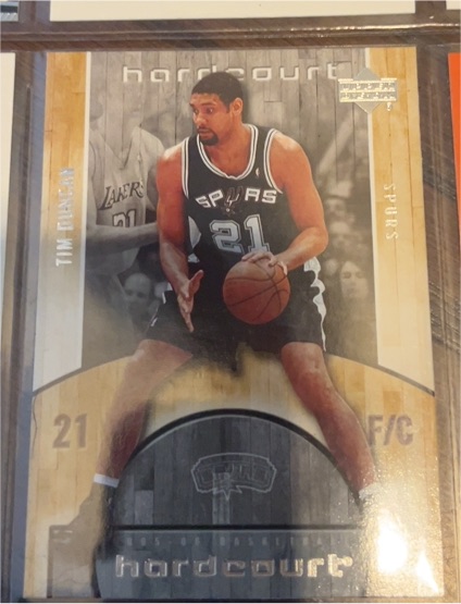 2005-06 Upper Deck Hardcourt #77 Tim Duncan — front