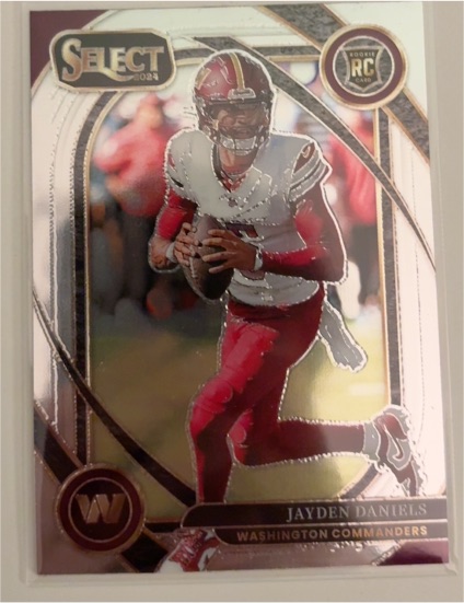2024 Panini Select #217 Jayden Daniels — front