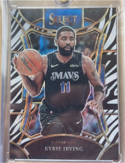 2023-24 Panini Select #380 Kyrie Irving — front