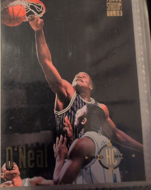1993-94 Topps Stadium Club #175 Shaquille O'Neal — front