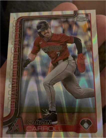 2025 Topps Chrome #268 Corbin Carroll — front