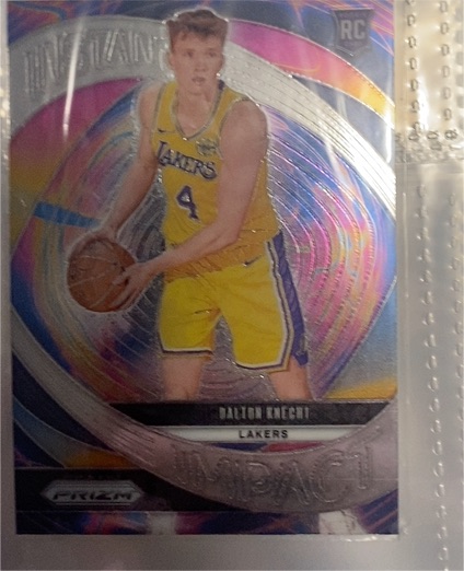 2024-25 Panini Prizm #5 Dalton Knecht Instant Impact — front
